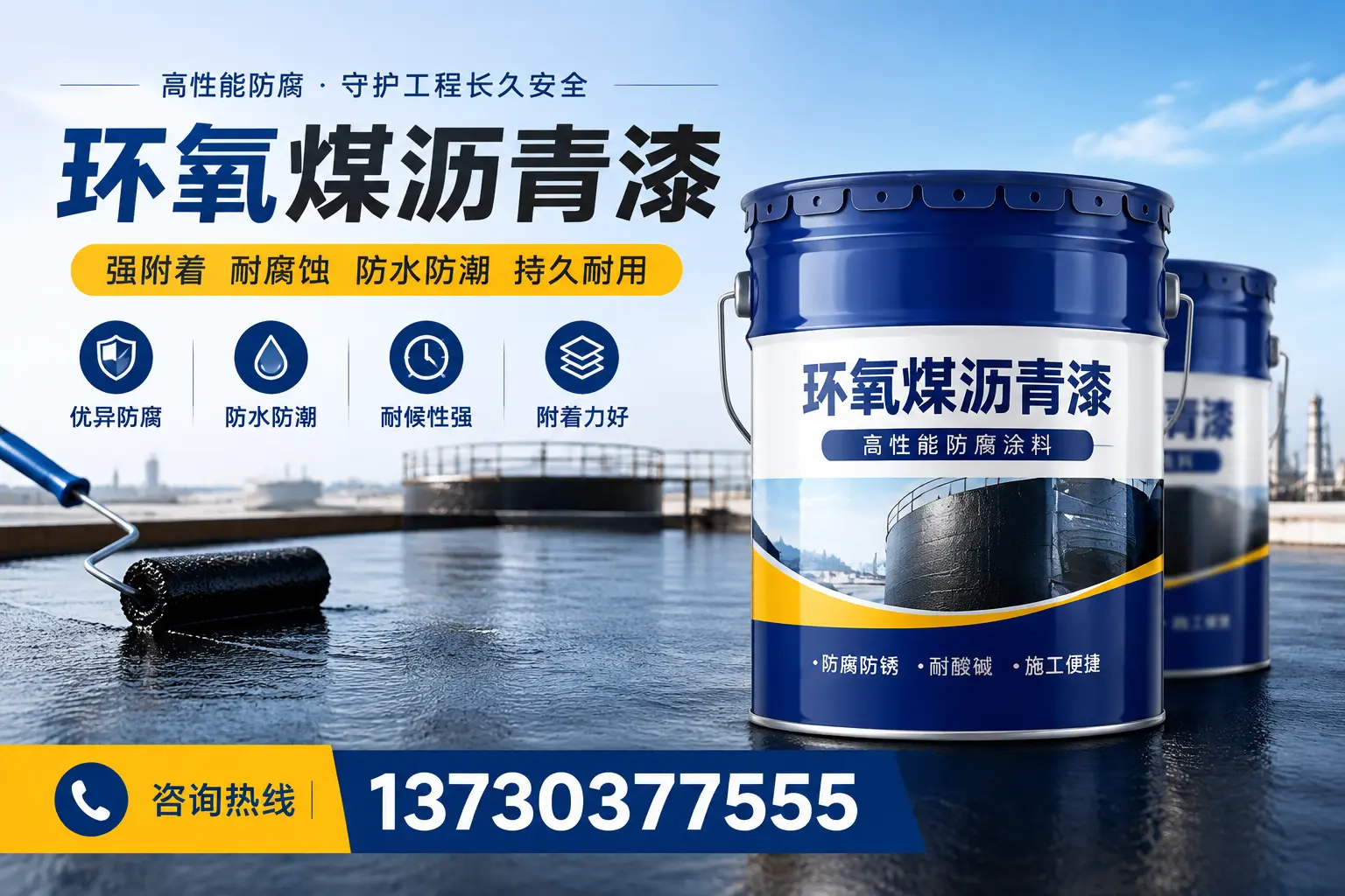 如何判断环氧煤沥青漆的质量?庐山消费者指南